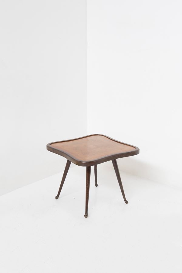 Paolo Buffa - Coffee Table in Wood Essences by Paolo Buffa