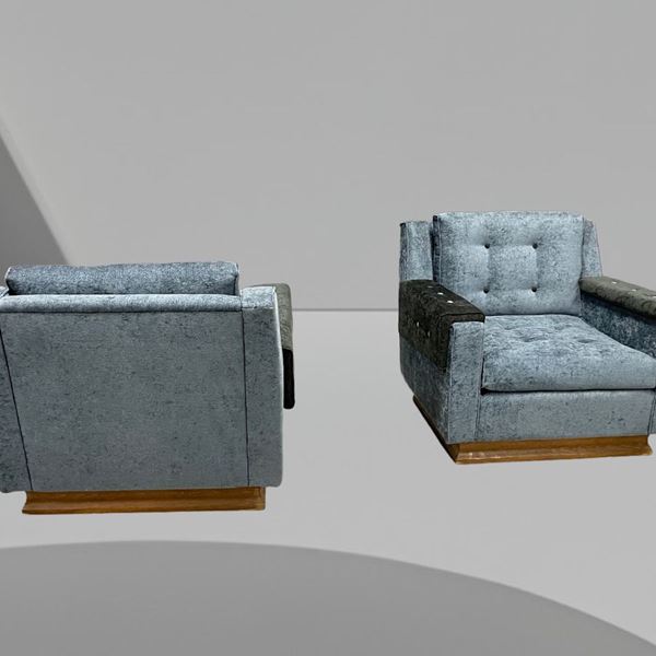 Pierluigi Colli - Coppia di poltrone vintage Frigerio