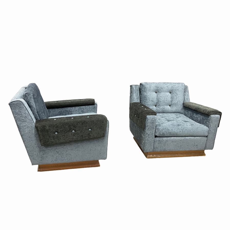 Coppia di poltrone vintage Frigerio