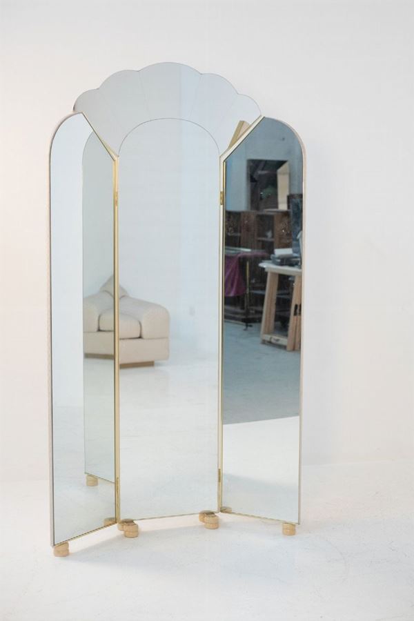 Alain Delon - Vintage Mirror Separè Signed Alain Delon