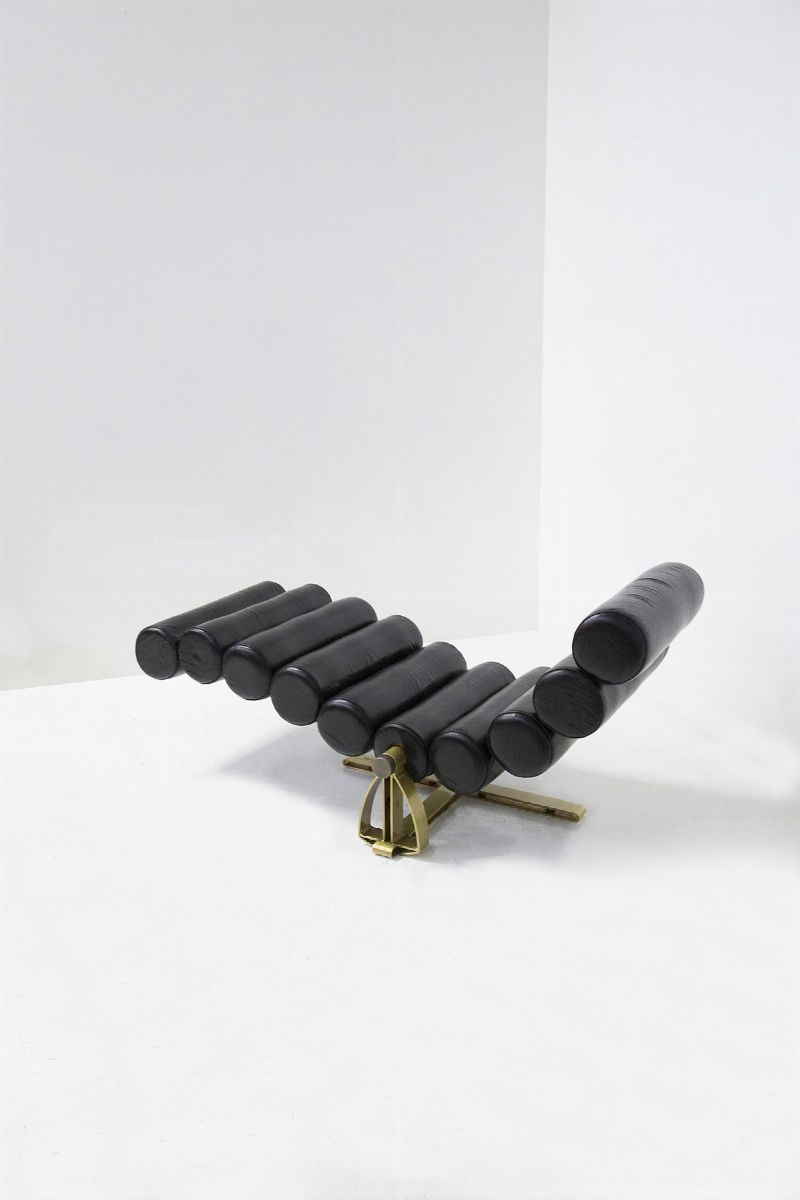 Chaise longue monobraccio