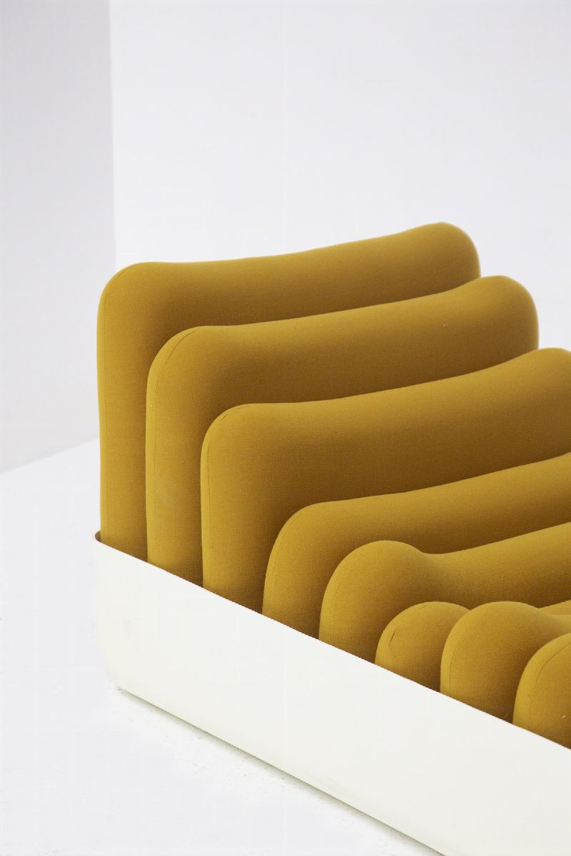 Chaise longue "Sandwich" di Joe Colombo per figli Amedeo Cassina