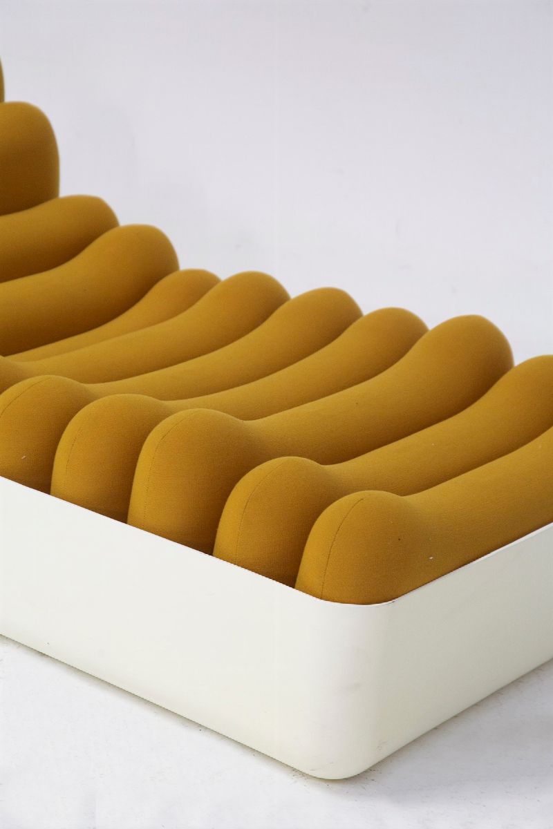 Chaise longue "Sandwich" di Joe Colombo per figli Amedeo Cassina