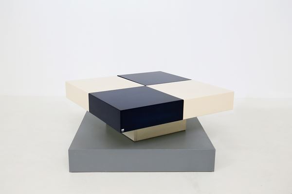 Cesare Augusto  Nava - Coffee table by Cesare Augusto Nava, Certified
