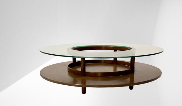 Gianfranco Frattini - Coffee table for living room, Gianfranco Frattini for Figli di Amedeo Cassina 1960s