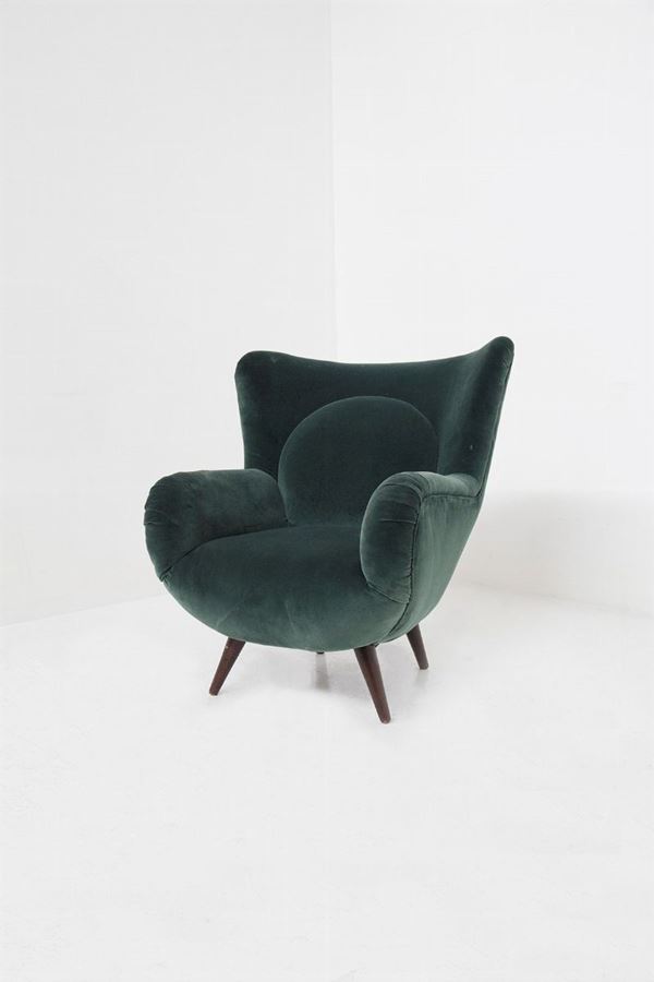 Carlo Mollino - Extremely Rare Carlo Mollino Armchair, published