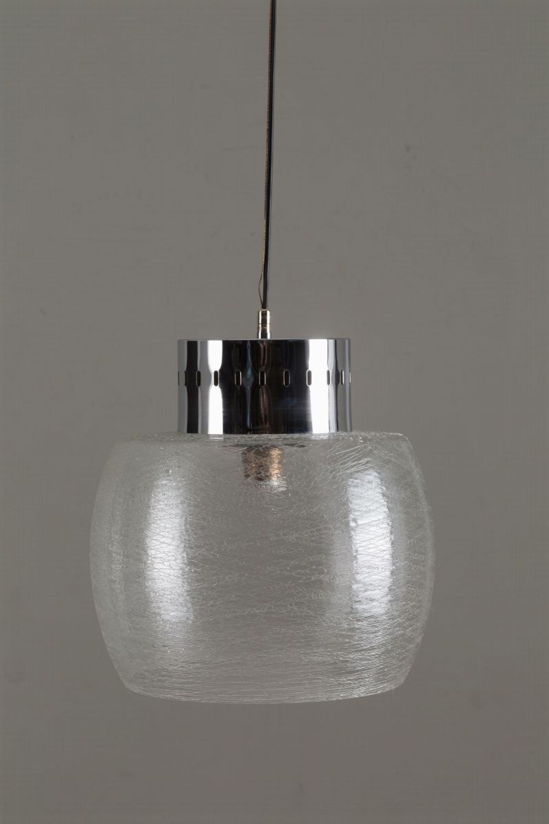 STILNOVO. Lampadario in vetro