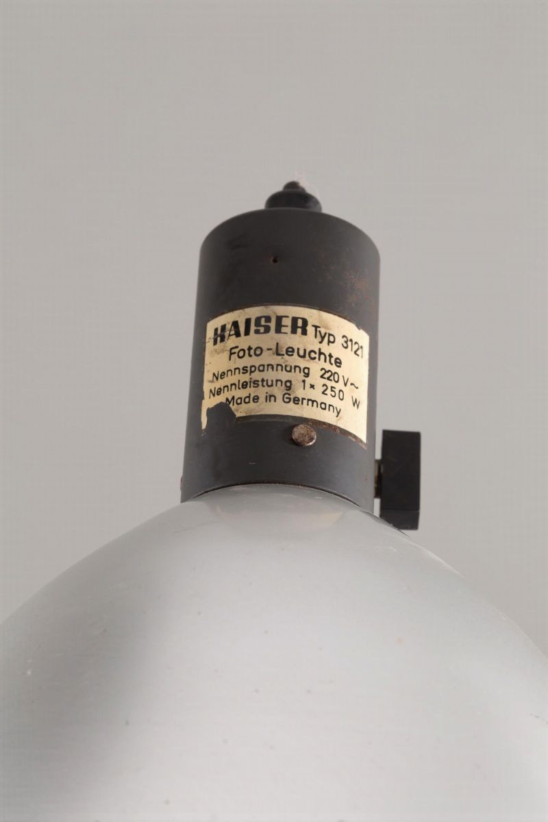 Due lampade da terra Vintage 3121. HEISER. Germania.