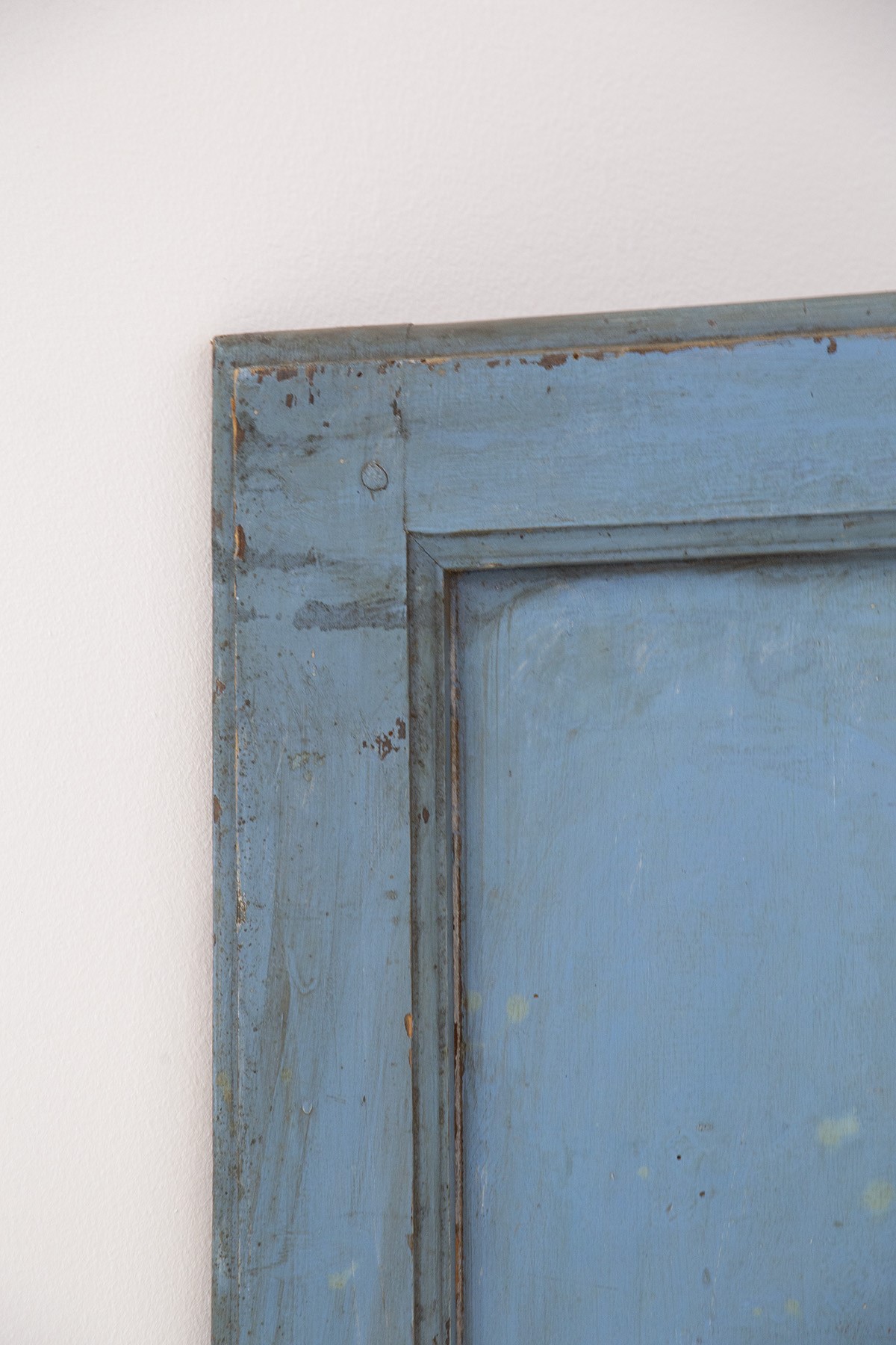 Porta Decorativa Italiana Blu in Stile Fané