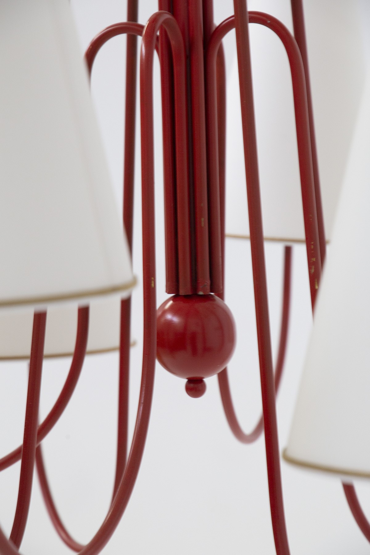 Manifattura Italiana - Lampadario Rosso