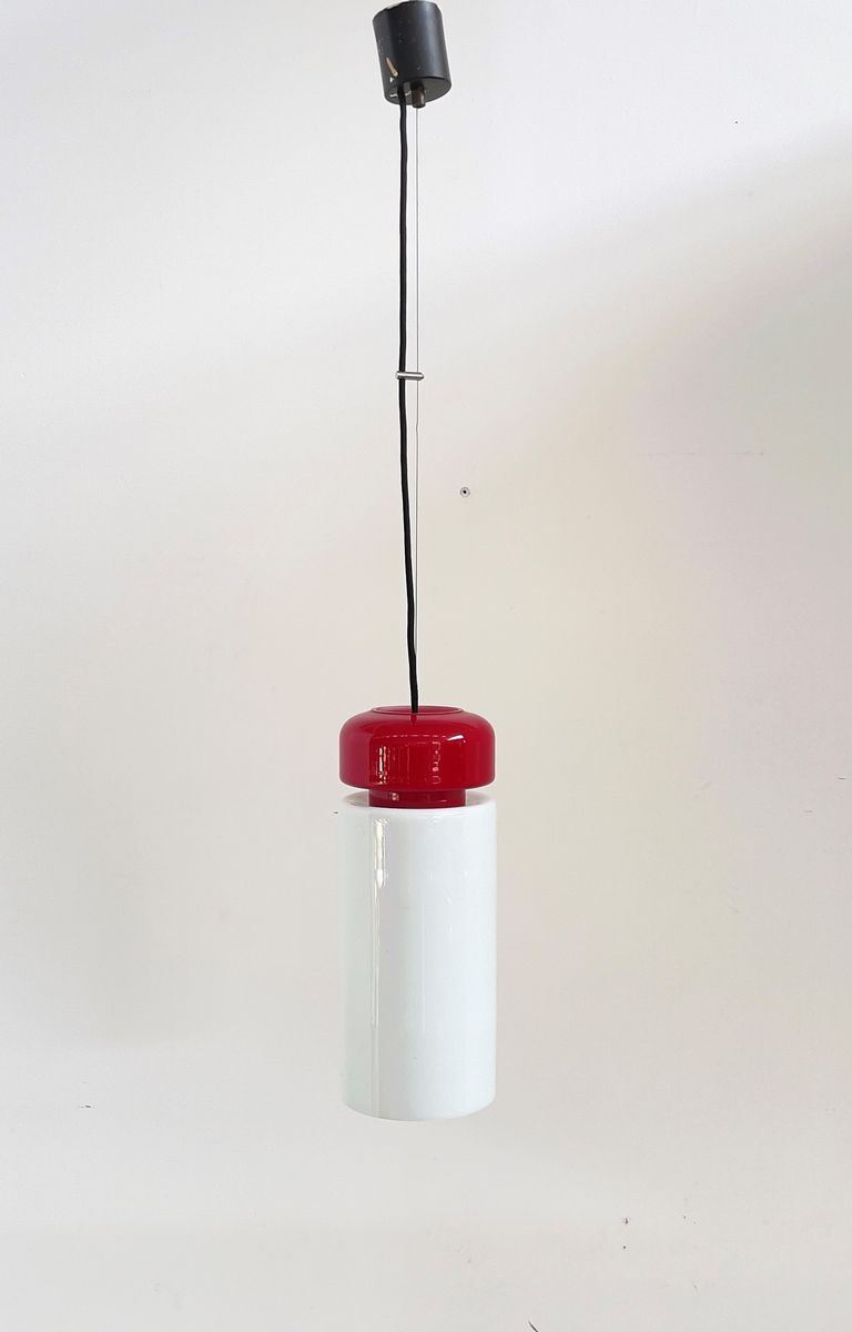 VENINI. Lampadario in vetro di Murano