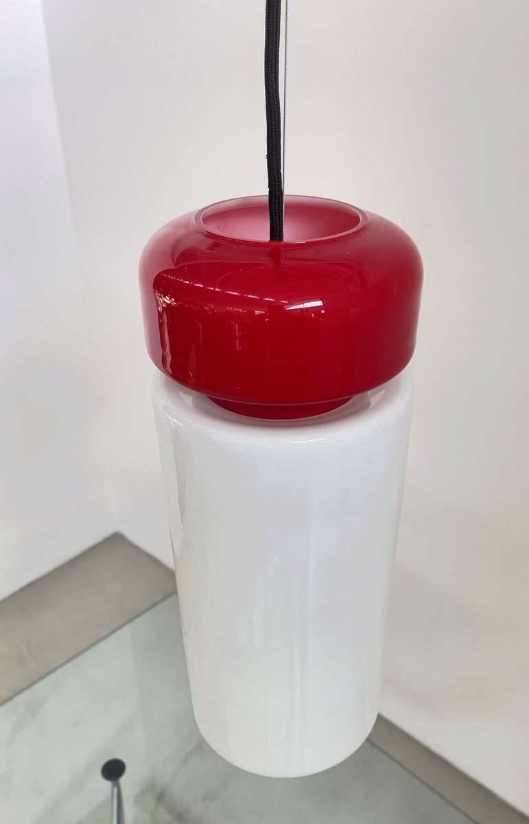 VENINI. Lampadario in vetro di Murano