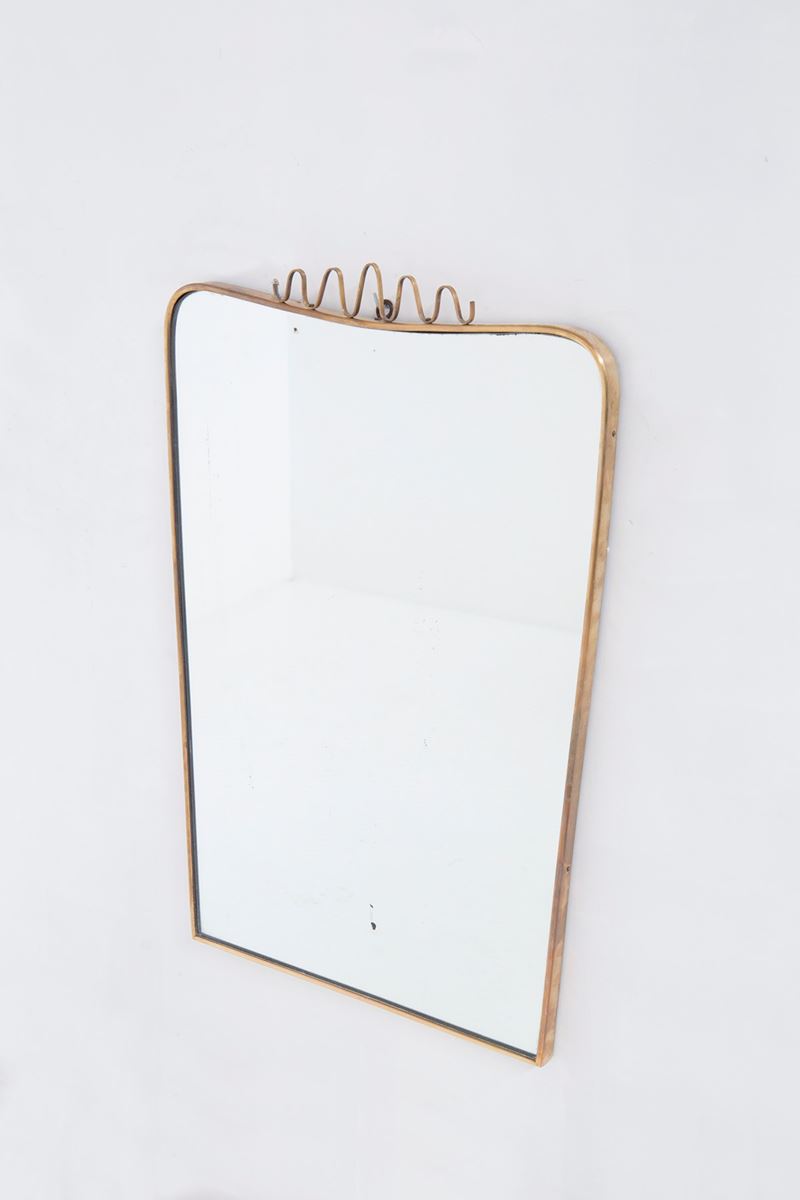 Specchio in Ottone Vintage
