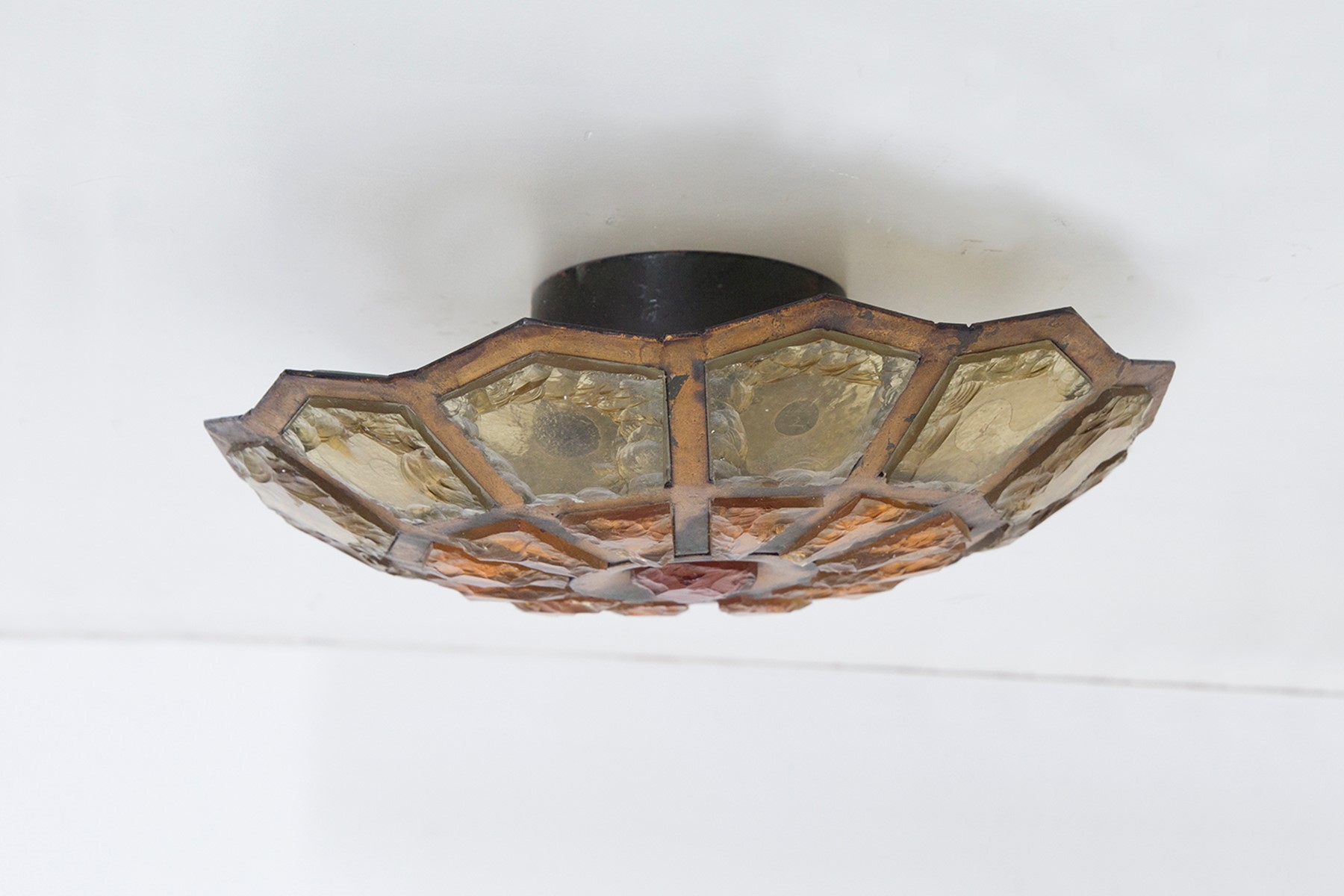 Plafoniera Brutalista da Soffitto di Poliarte
