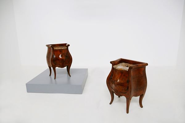 Manifattura Italiana - Pair of Bedside Tables