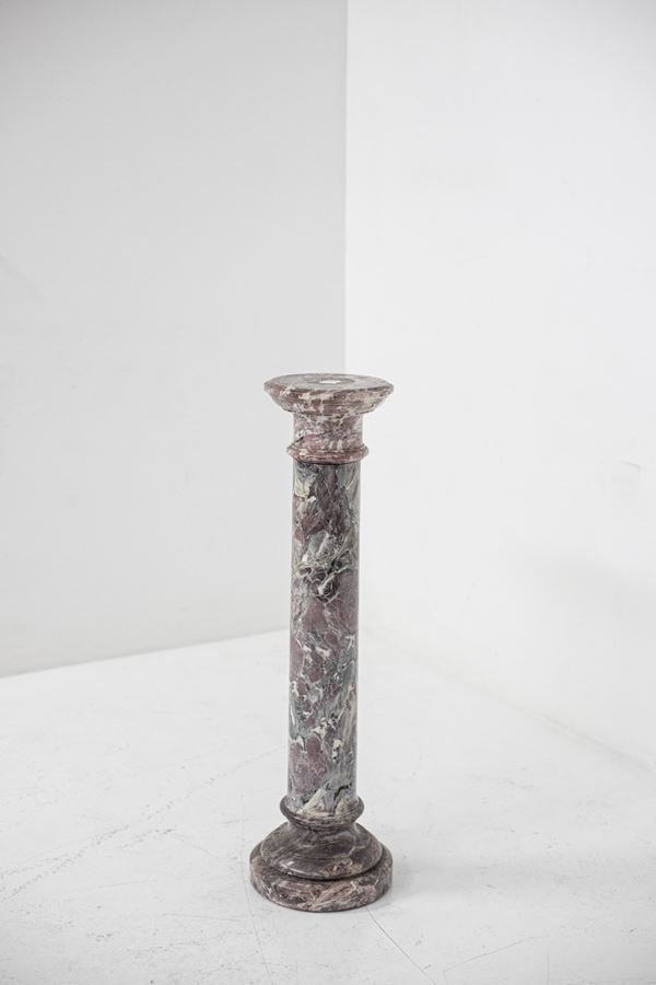 Manifattura Italiana - Red Marble Column