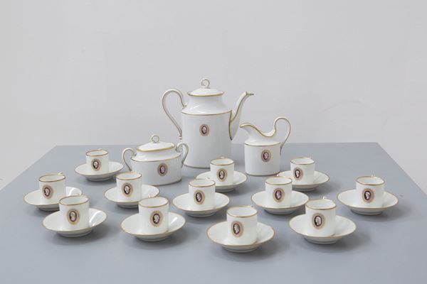 Gio Ponti - Set da tè in ceramica Richard Ginori attr. Gio Ponti