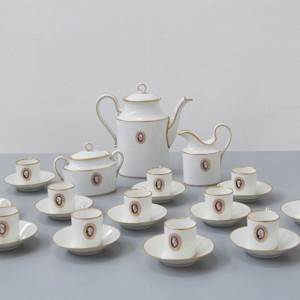 Gio Ponti - Set da tè in ceramica Richard Ginori attr. Gio Ponti