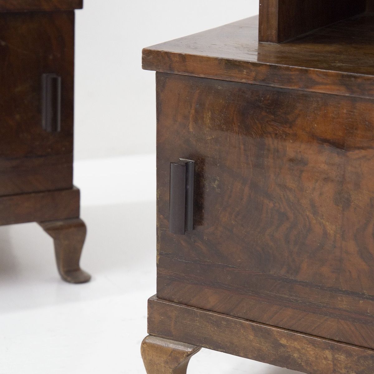 Comodini in Legno del Metà Secolo Attr. a Gio Ponti