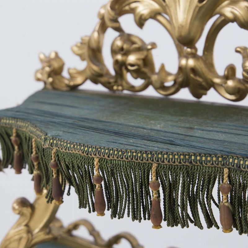 Etagere in Legno Dipinto, Stile Barocco Veneziano