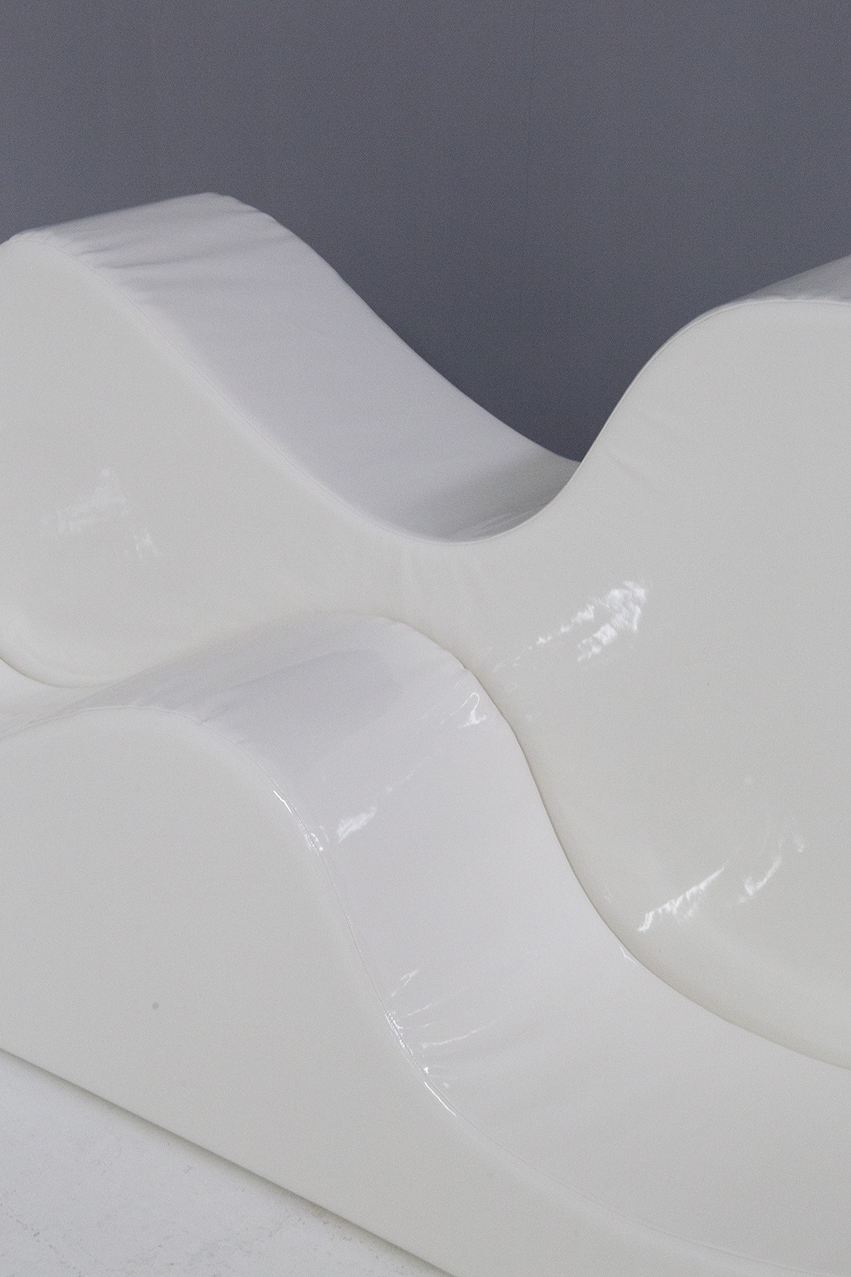 Divano Superonda Bianco di Archizoom per Poltronova