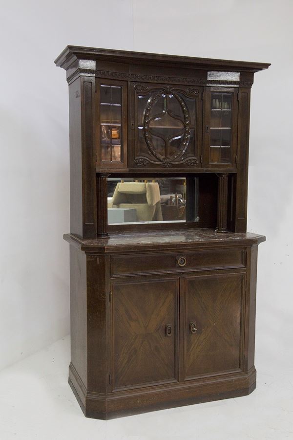 Ignaz Herlinger - Credenza con marmo