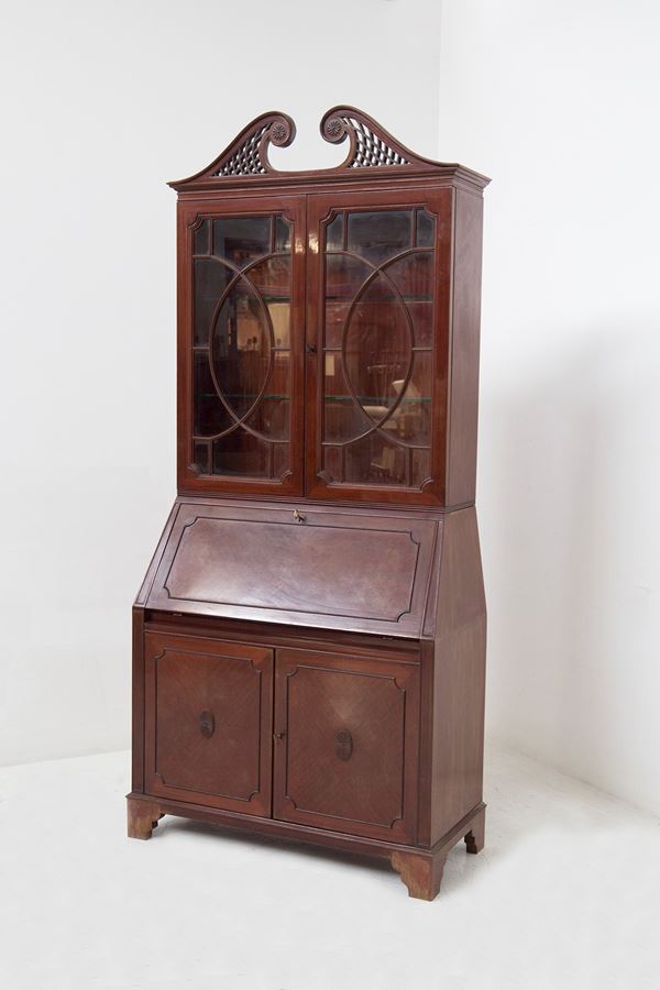 Paolo Buffa - Paolo Buffa Trumeau in legno e vetro per Serafino Arrighi