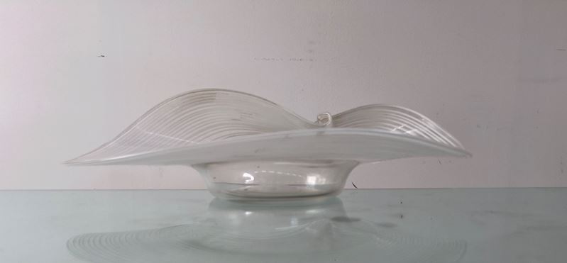 CENEDESE & ALBARELLI. Centrotavola in vetro di Murano