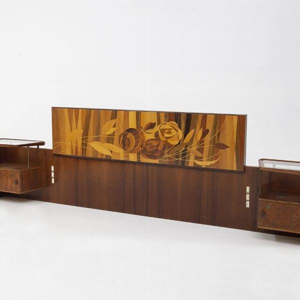 Luigi  Scremin - Bed Headboard, Original Label