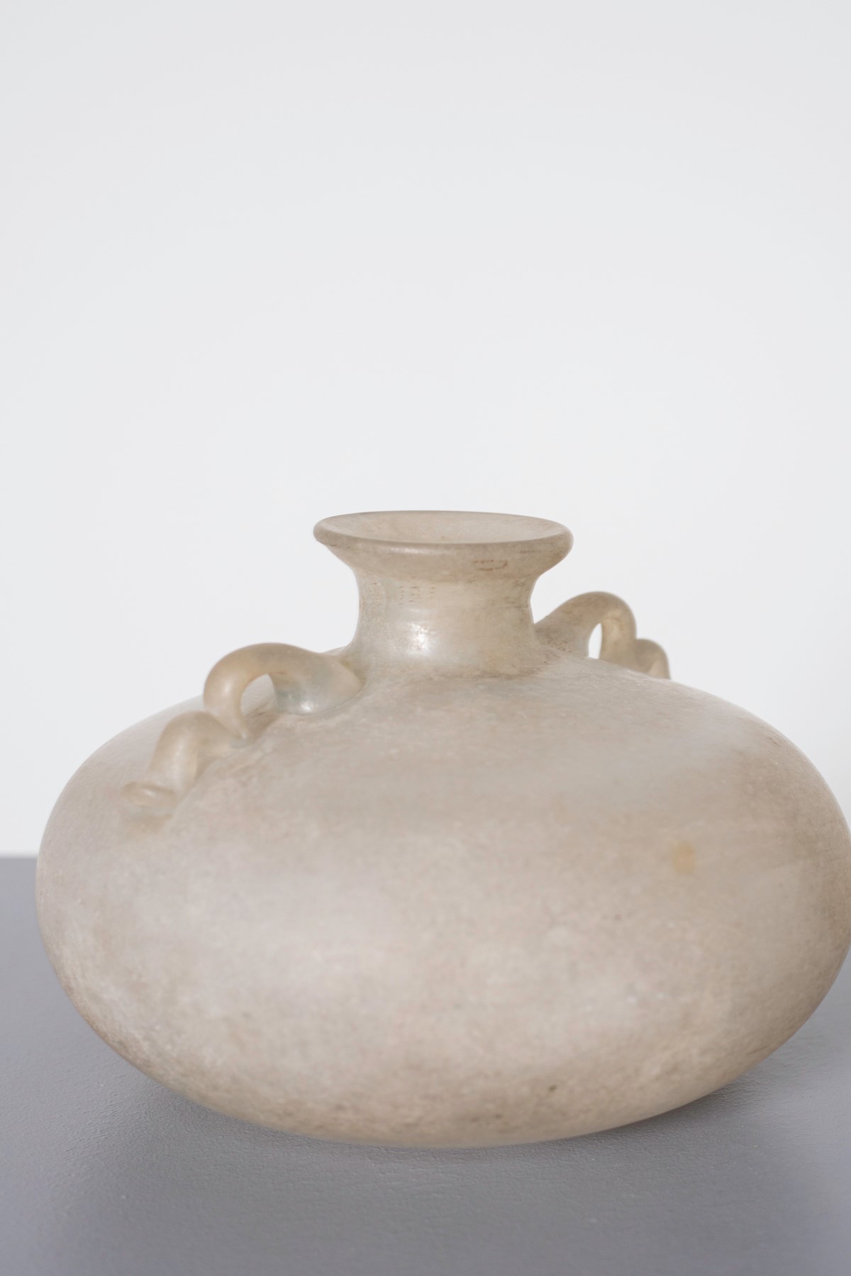 Vaso in Vetro di Murano Sabbiato