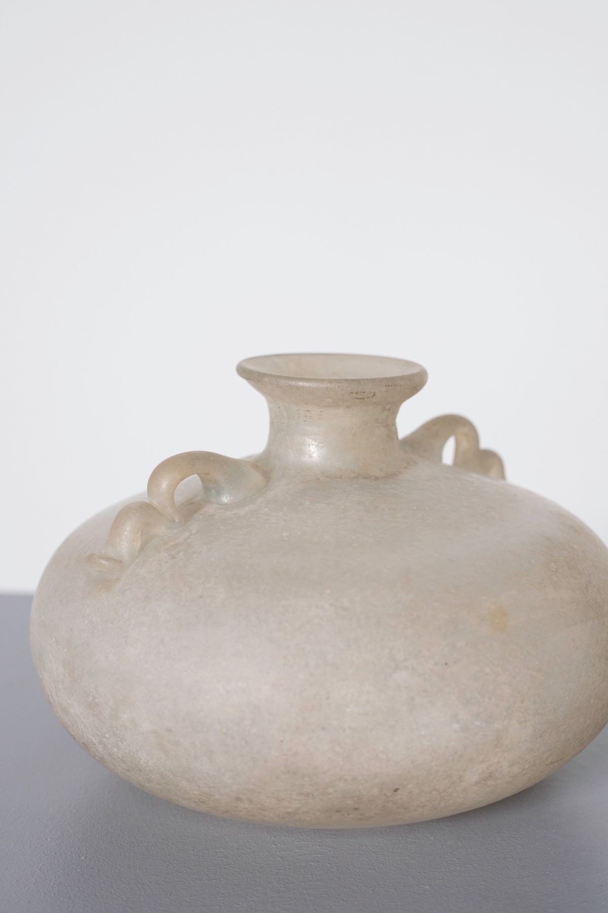 Vaso in Vetro di Murano Sabbiato