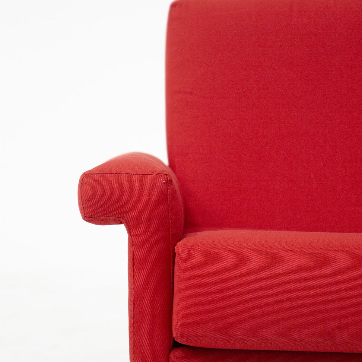 Divano Rosso di Ico Parisi per Cassina Mod. 875, Pubblicato