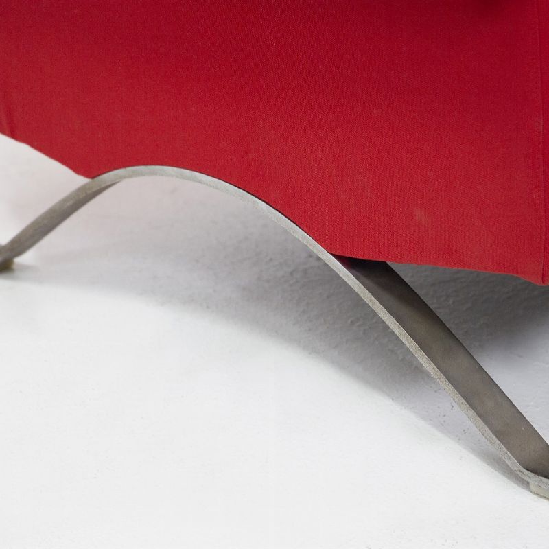 Divano Rosso di Ico Parisi per Cassina Mod. 875, Pubblicato