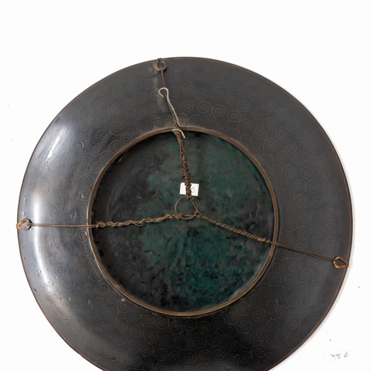 Antico Piatto da Parete Decorativo Giapponese