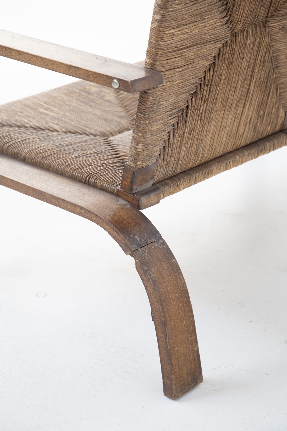 Divano Brasiliano Vintage in Rattan