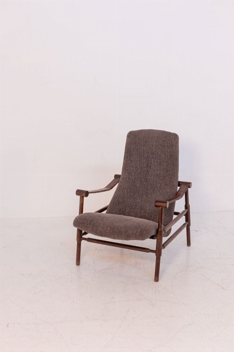Poltrona Nordica D'epoca (attr.)