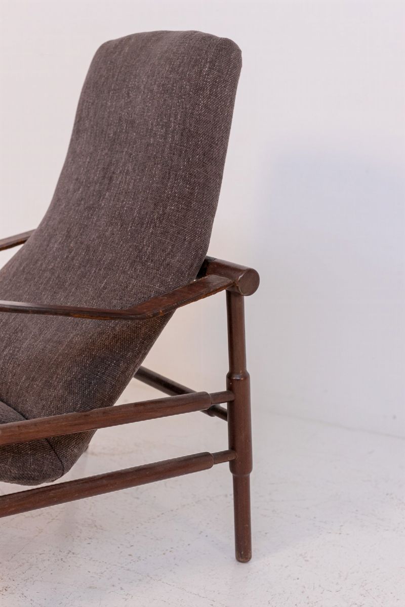 Poltrona Nordica D'epoca (attr.)