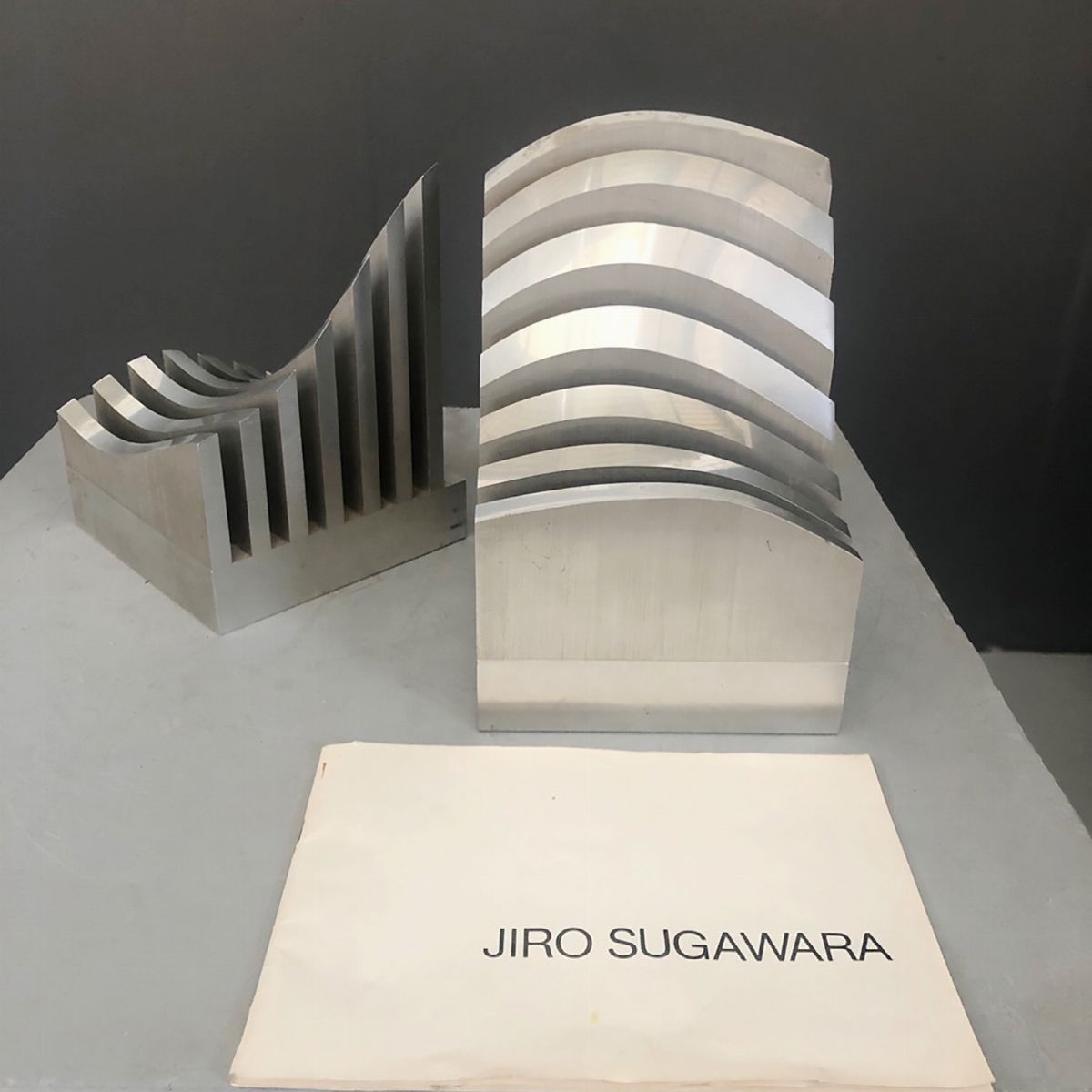 Jiro Sugawara Scultura Modulare in Alluminio