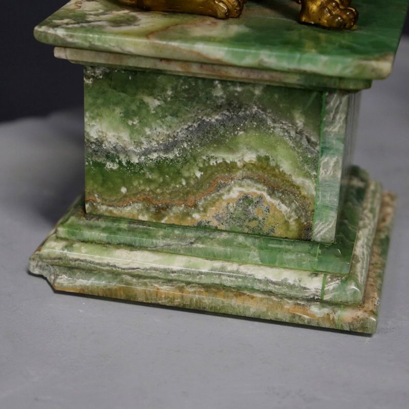 Coppia di Sfinge Impero, Bronzo e Alabastro, Napoleone III