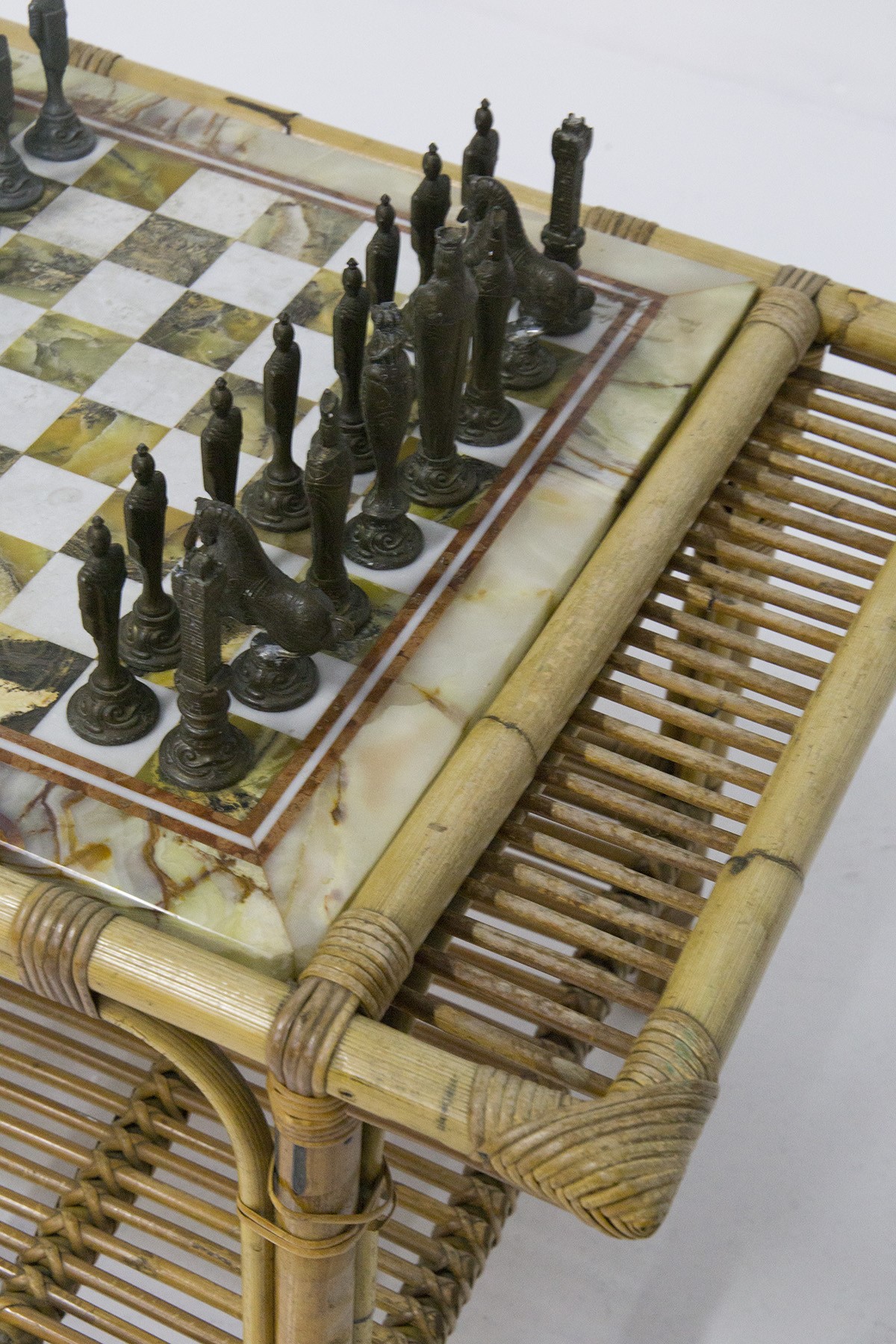 Tavolino Italiano da Gioco Scacchi