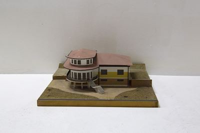 Modellino di Casa Americana degli Anni 50
