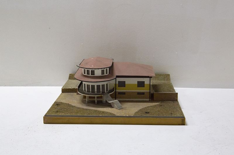 Modellino di Casa Americana degli Anni 50