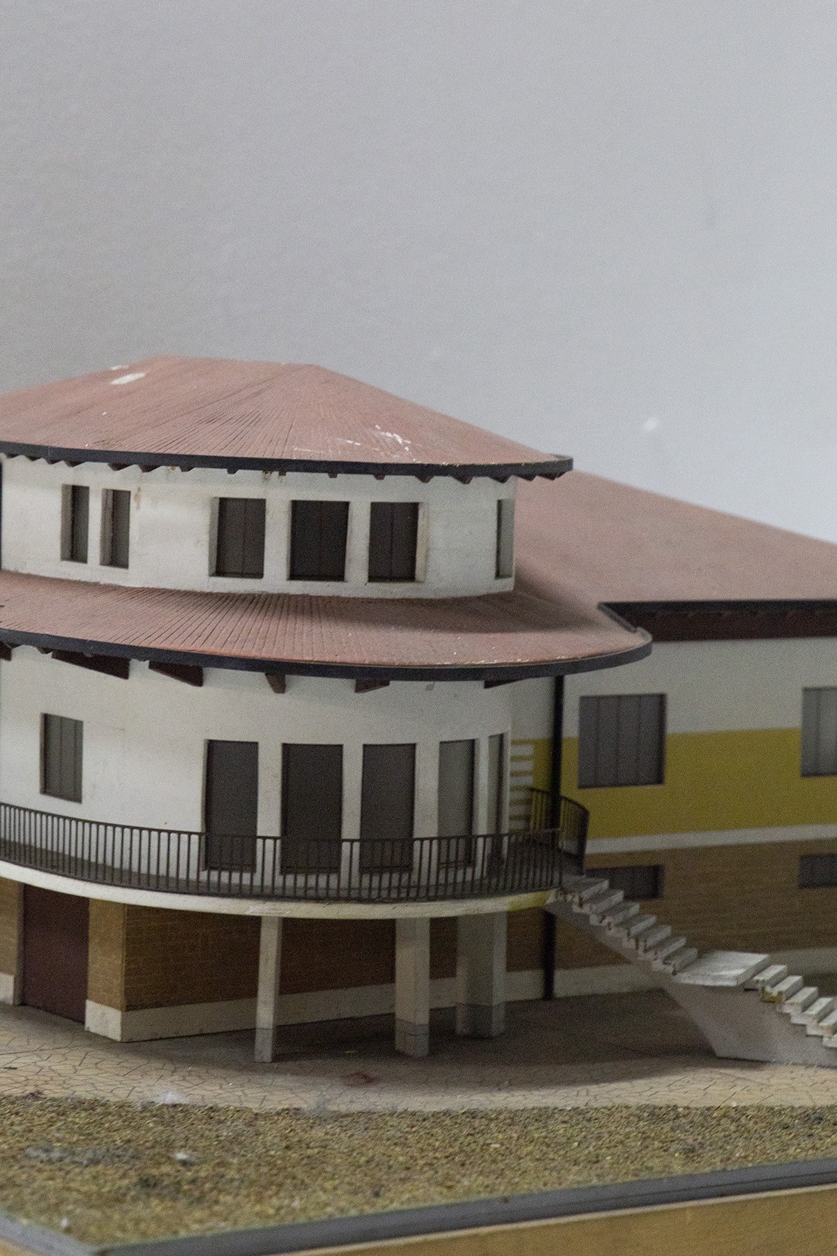 Modellino di Casa Americana degli Anni 50