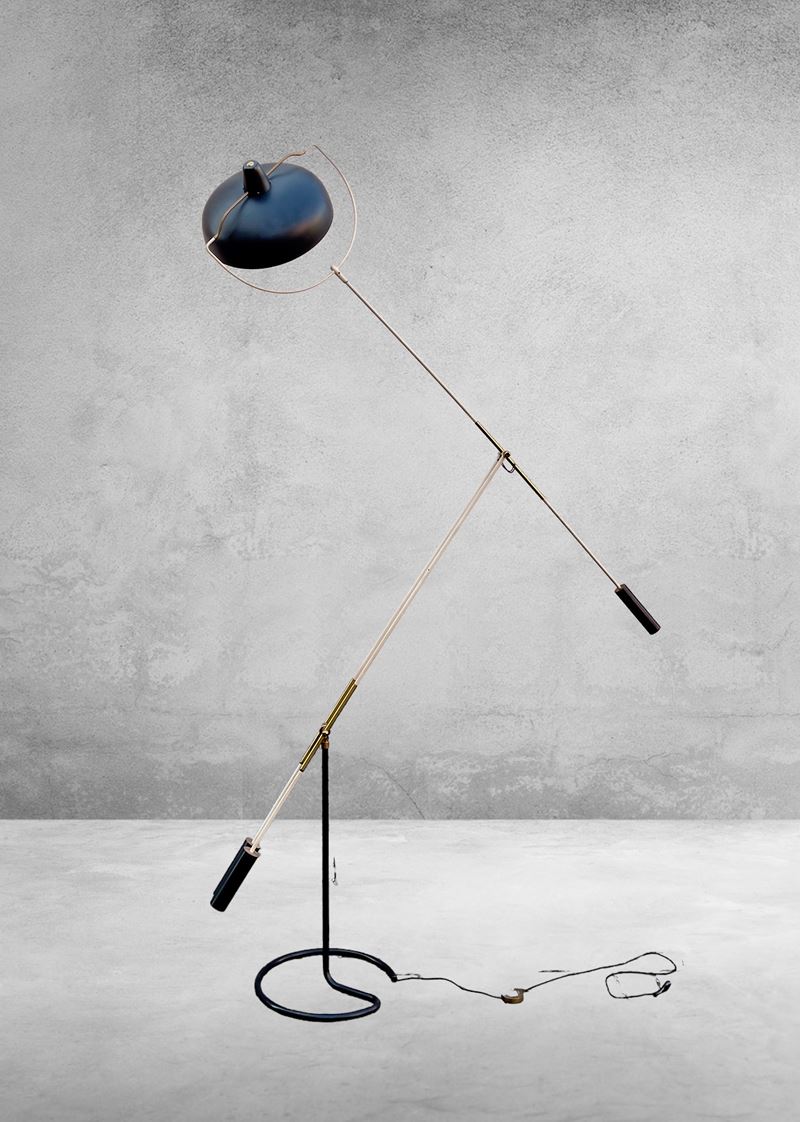 Rara Lampada da Terra By Franco Legler For Arredoluce
