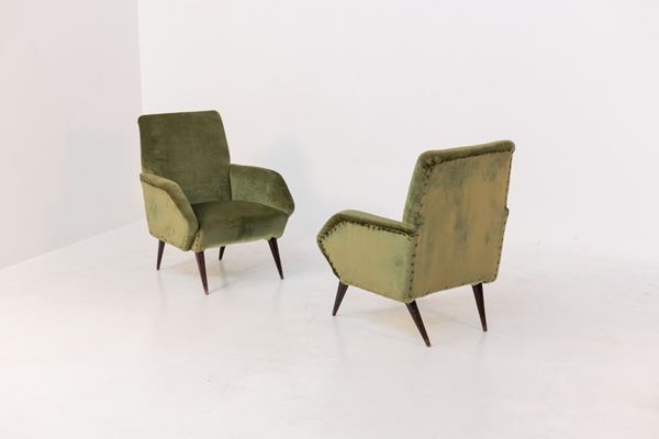 Manifattura Italiana - Pair of Armchairs