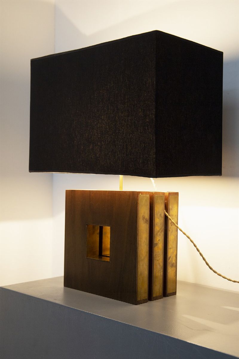 Coppia di lampade da tavolo francesi in ottone