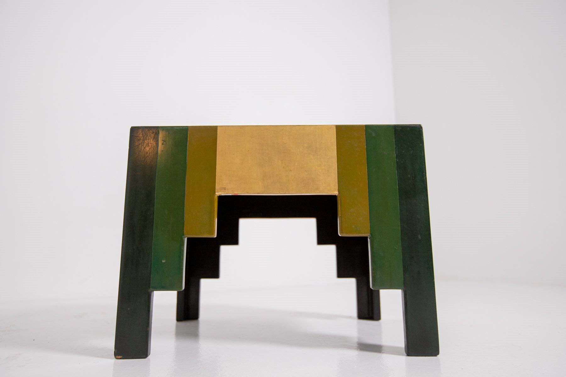 Tavolino D'occasione in Legno Giapponese di Paul Follot