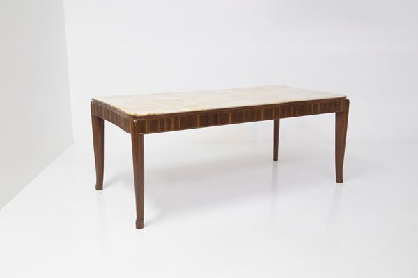 Gino Rancati - Dining table with marble