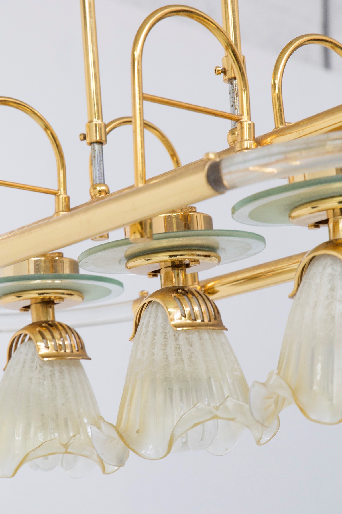 Lampadario Italiano in Ottone