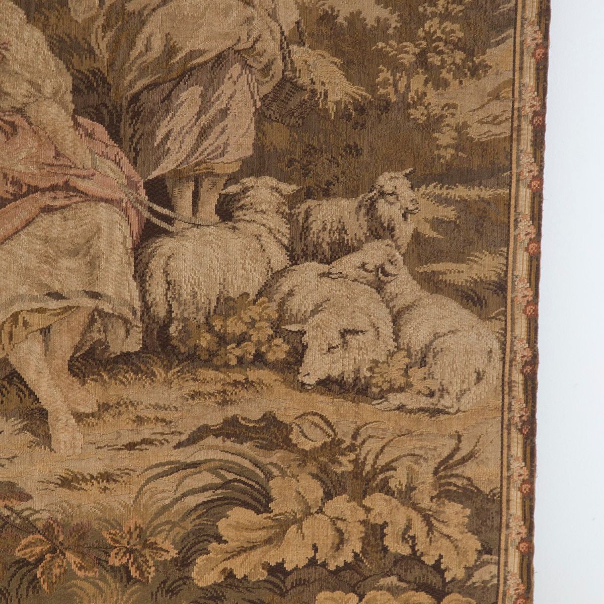 Arazzo Francese in Stile Aubusson di Manifattura Jacquar.